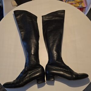 Elegant Black Over the Knee Boots